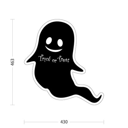 スタンド看板 ノーマルタイプ ハロウィン ゴースト Trick or Treat シルエットデザイン 店舗前・イベント装飾向け 屋外使用可 S-10518-2