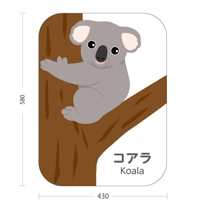スタンド看板 ノーマルタイプ コアラ koala 動物園 自然公園 動物ふれあい 動物飼育施設向け 屋外使用可 S-10821-37